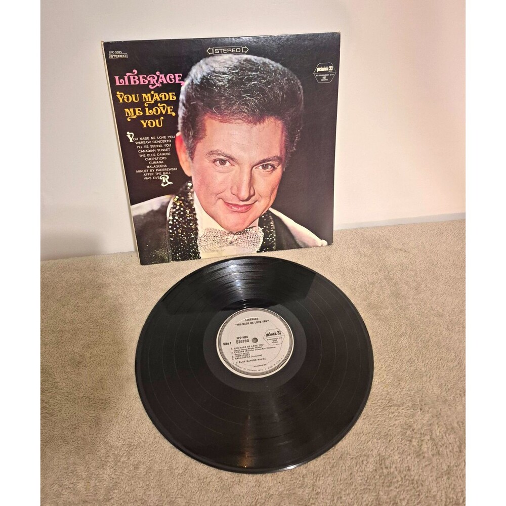 Liberace You Made Me Love You 12" Stereo Vinyl LP Pickwick/33 SPC-3085